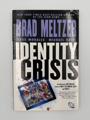 Identity Crisis Softcover Compilation Great Condition! (DC Comics 2005)