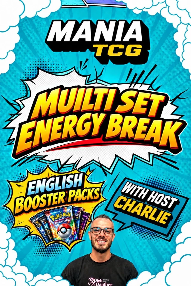 Ascended Heroes & Paldean Fates Energy Break -  With Mania Charlie