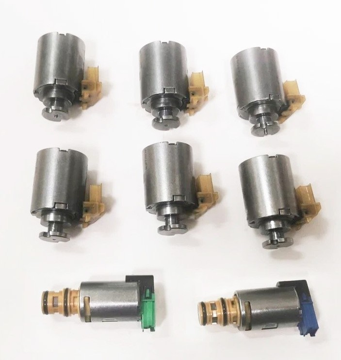 8Pcs Genuine 10R60 10R80 Automatic Transmission Solenoid Kit for Ford Lincoln