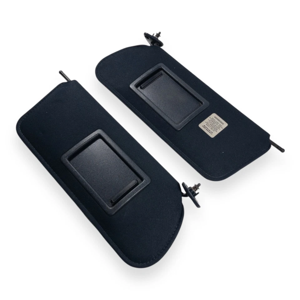 Juego de parasol lateral para conductor y pasajero Dodge Dynasty 1988-1993 par azul oscuro Foto 2 de 4