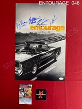 Entourage cast signed 11x17 photo Grenier Ferrara Dillon Connolly JSA COA