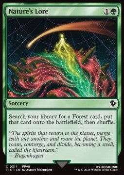 Magic/MTG Nature's Lore FIC-311 Common Englisch Neu