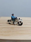 Vintage Dinky Toys Policeman On Motorcycle Made In England