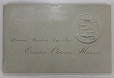 1962 Cadillac GM Factory Original Owners Manual OEM 62