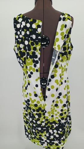 Ronni Nicole Green White Black Sleeveless Women's Dress Size 10 - Picture 5 of 19