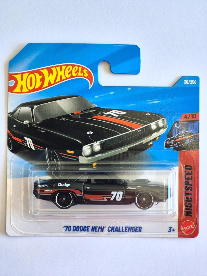 MINIATURE HOT WHEELS 1/64 DODGE HEMI CHALLENGER 1970 NIGHTSPEED 2026 - Photo 1/1