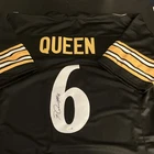 Pittsburgh Steelers Queen #6 Autographed Football Jersey JSA Authenticated