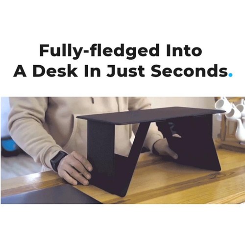 Plastic Laptop Stand Foldable Notebook Stand Laptop Desk Computer Table St HLF - Photo 8/12