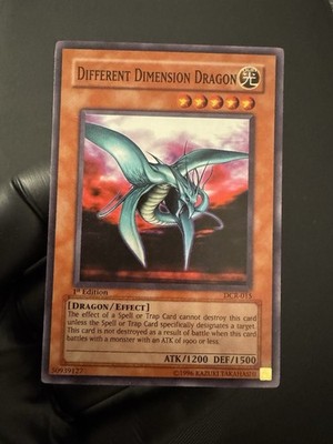 Yu Gi Oh Different Dimension Dragon DCR 015 | NA 1st Edition
