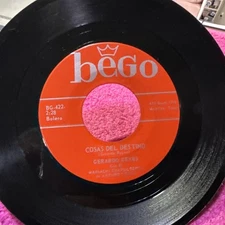 Gerardo Reyes Con El Mariachi Chapultepec De Arturo Lopez-BEGO 422- 45RPM