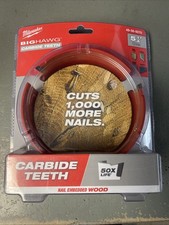 1 New Milwaukee 49-56-9270 5-1/4 in. BIG HAWG Hole Saw with Carbide Teeth