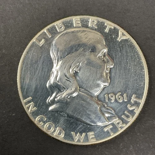 1961 Proof Franklin Half Dollar 90% Silver