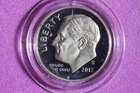 ESTATE FIND 2012 - S PROOF CLAD ROOSEVELT DIME!!  #K61906