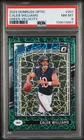 Caleb Williams 2024 Green Velocity Prizm Rookie PSA 8 RC Bears SP Insert