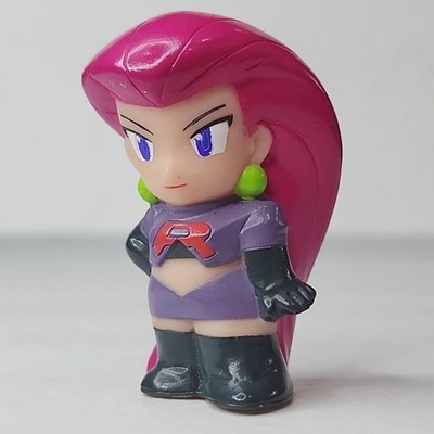 2010 Pokemon 1.5'' Jessie Jesse Team Rocket Mini Figure Finger Puppet Bandai
