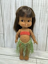 Vintage Hawaiian Hula Doll Styled Doll 7” Made In Japan - Has Paint Splatters