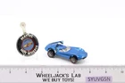 Turbofire Blue 1968 1969 Redline Hot Wheels Mattel Vintage RL w/ Button