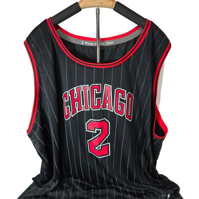 black lonzo ball bulls jersey