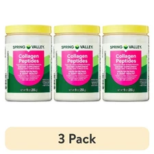 (3 pack) Spring Valley Collagen Peptides Type 1&3 Dietary Supplement Powder 9 oz
