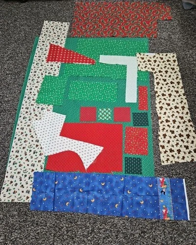 Christmas Fabric Bundle - 2 Yd Equivalent 