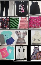 Girls sz 14 HUGE Lot Clothing-some NEVER WORN Emily West/So/Cat Jack/Justice