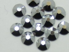 16ss CRYSTAL LIGHT CHROME FLAT BACK European Rhinestones 1gr.