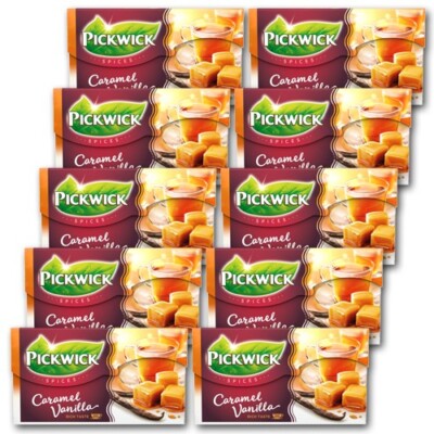 Pickwick Caramel Vanilla Tee; 10x20 Teebeutel à 1,5 Gramm