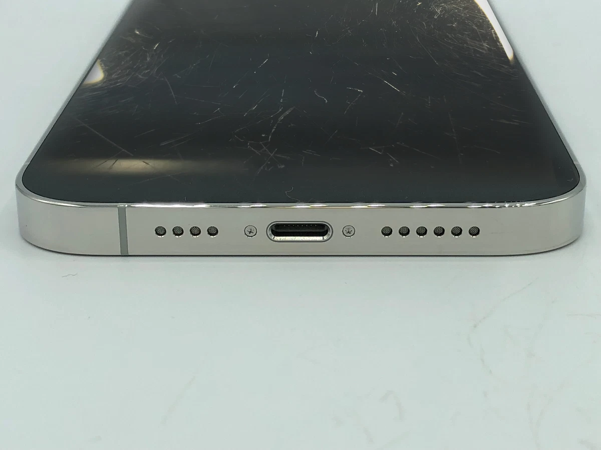 Apple iPhone 12 Pro Max 128GB Silver Unlocked Fair Condition