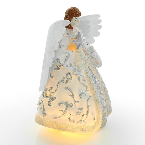 Weihnachtsengel Engel Christbaum Schmuck Winter Weihnachtsbaumspitze Deko Figur - Bild 13 von 22