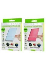 True Tech Ultra Slim POWER BANK 400mAh - CHOOSE RED or BLUE!
