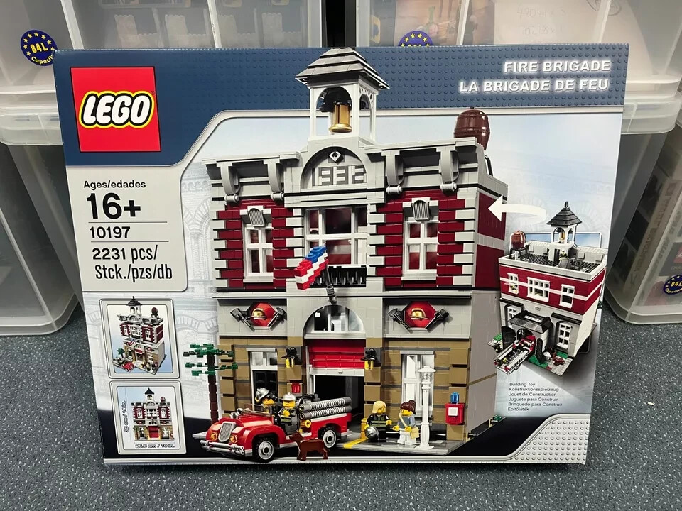 LEGO 10197 Creator Fire Brigade Brand New Sealed Mint Condition Discontinued