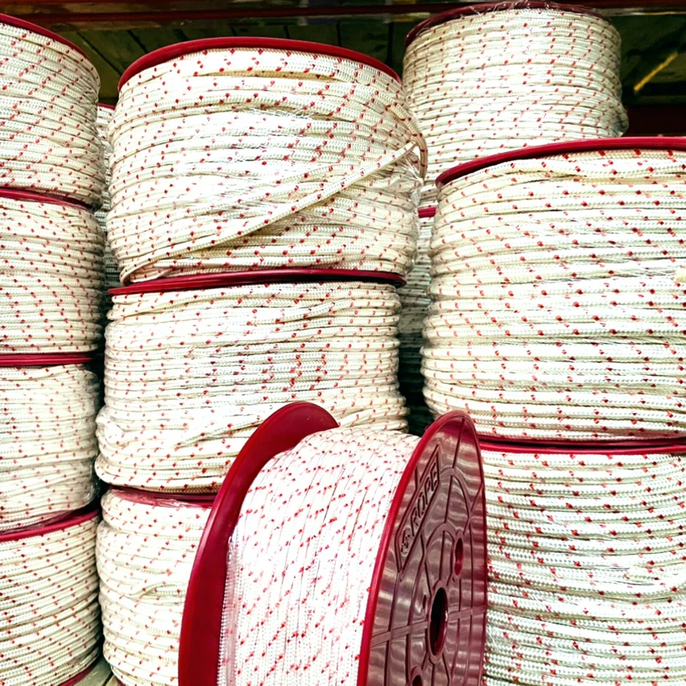 100 Metre Roll Starter Pull Cord Recoil Rope Engine Lawnmower Chainsaw Strimmer