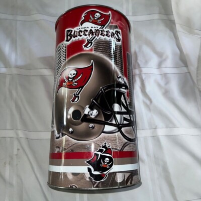Buccaneers MultiPurpose Can NFL Tall Metal