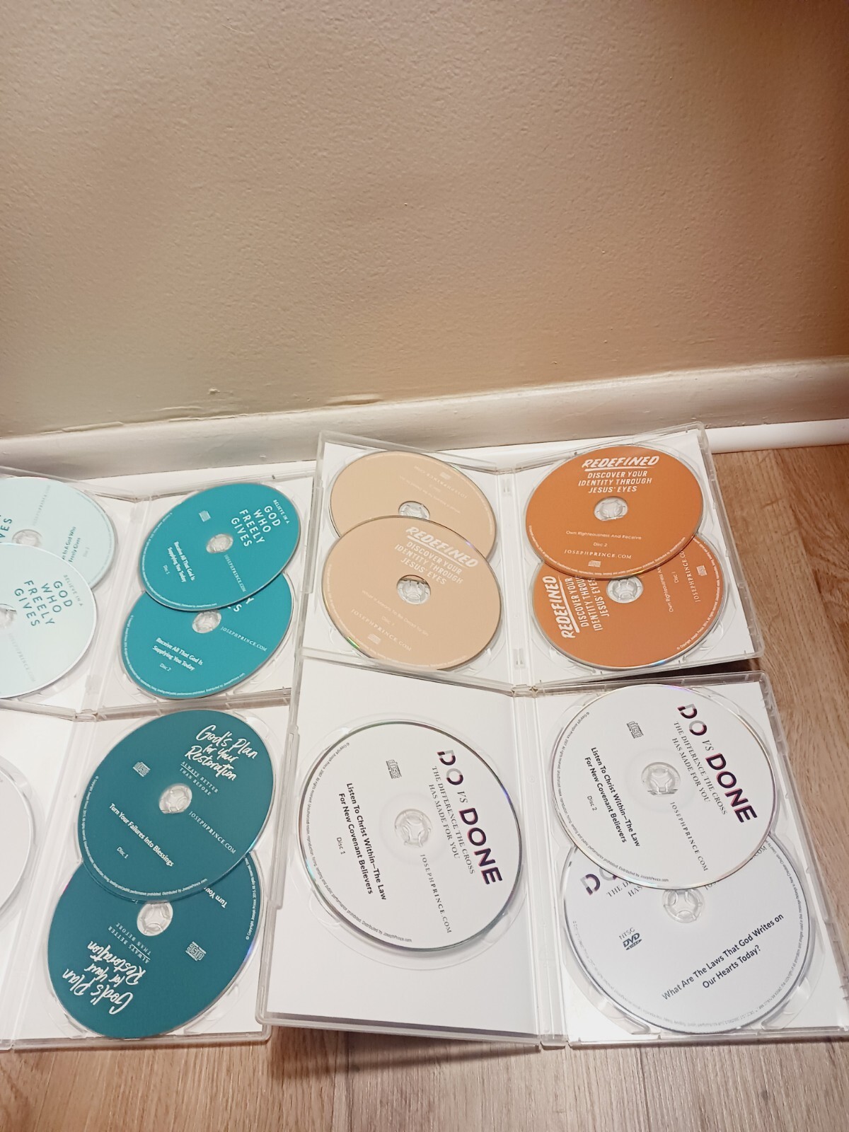 Lot of 9 Joseph Prince Audio Books On CD & 100 Days of Favor Book!! eBay