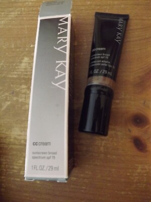 5 NEW Mary Kay CC CREAMS very deep 1fl oz each OLD STOCK / NEVER OPENED