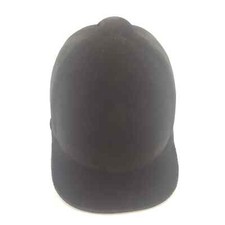 Patey Cap Velvet covered Hand Made - Black Hunt Cap Show Cap - Black 55cm