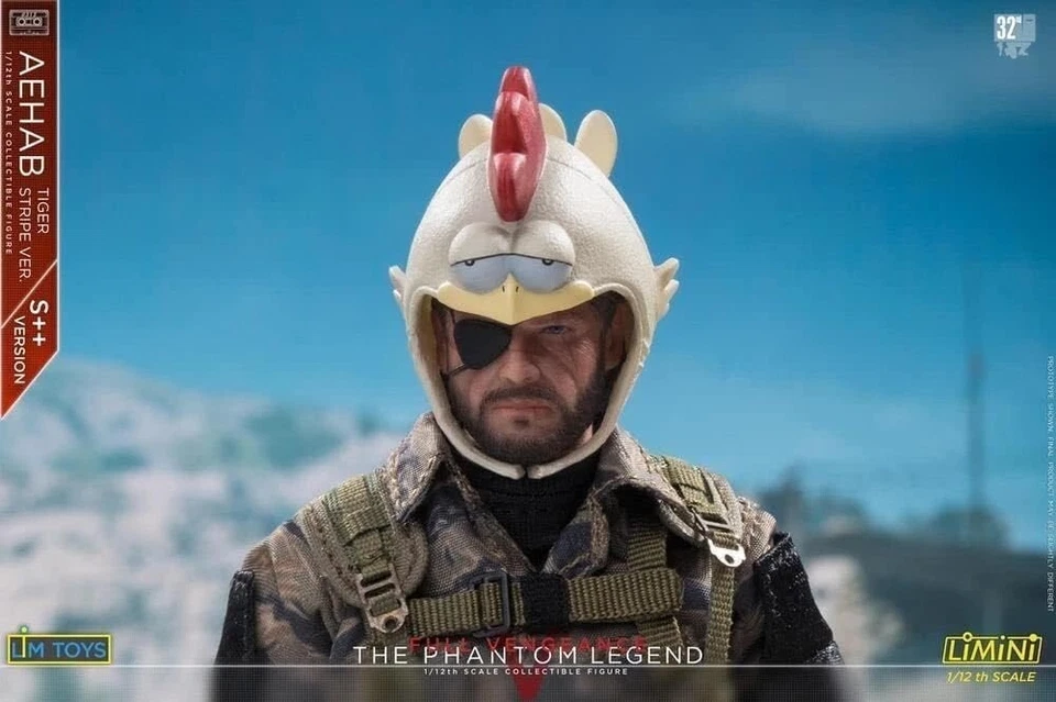 Pre-order LIMTOYS 1/12 Metal Phantom Gear Solid Snake Ishmel Action Figure S++ - image 2 of 4