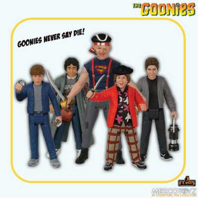 The Goonies 5 Points Actionfiguren SET 9 cm 5er Pack Mezco Toys Figur