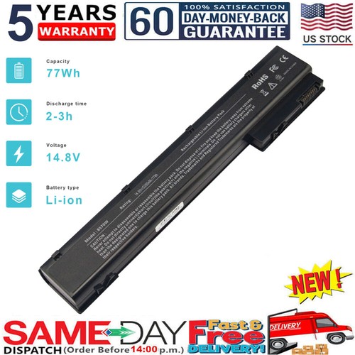 Batterie VH08 83Wh Compatible HP Elitebook 8560W 8570W 8760W 8770W - Batterie 8 Cellules Haute Capacité
