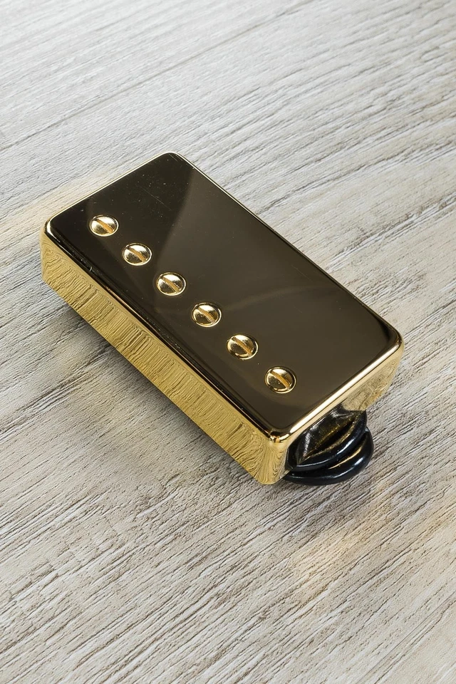 Pastilla de guitarra Suhr Aldrich de un solo tornillo Hot Humbucker PUENTE estándar 50 mm DORADO Foto 3 de 4
