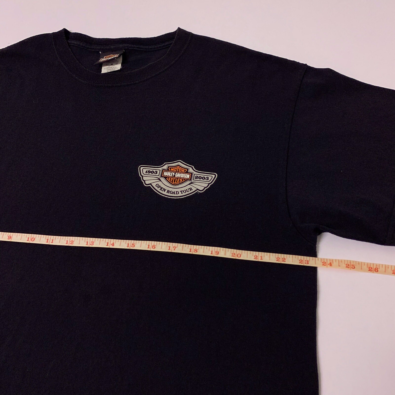 Vintage Harley Davidson 100 Year Anniversary Rare T Shirt Size XL Black Y2K 2003 image 6