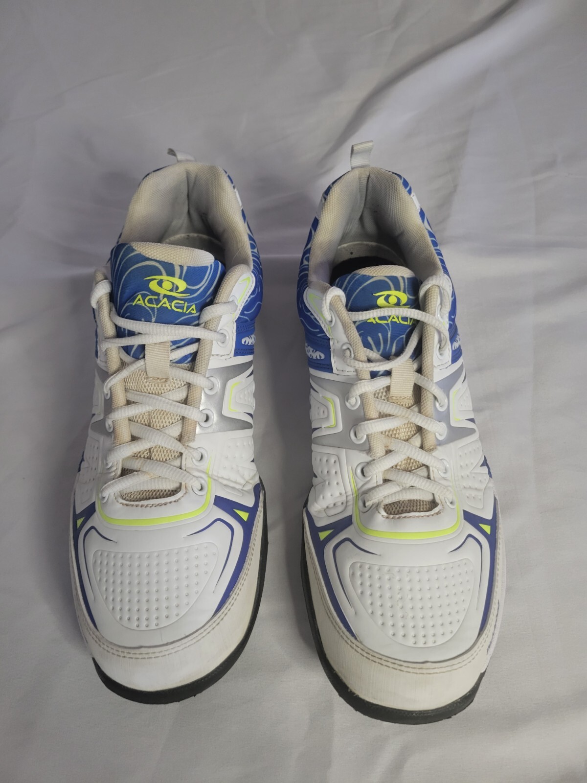 SAOLA Sneakers stringate Acacia Pickle ball Court bianche blu (taglia 11)