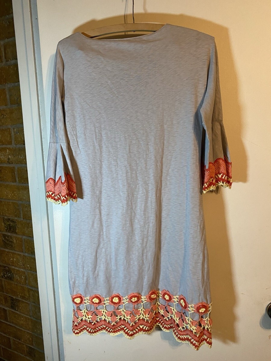 Missy Robertson By Southern Fashion House CROCHET Dress Medium New