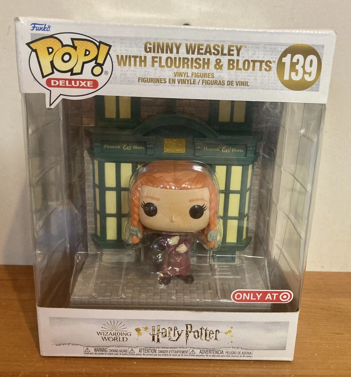 Ginny Weasley with Flourish & Blotts #139 Deluxe Funko Pop! - Harry Potter  - Target Exclusive