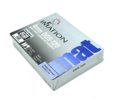 Lot of 2 Imation DDS-120 4mm Data Tape 8GB Comp./4GB Uncomp. 394FT.