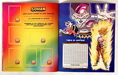 ALBUM DRAGON BALL Z 2 - Sticker Album + Full Set 232/232 PERU 2023 Freeza  Saga