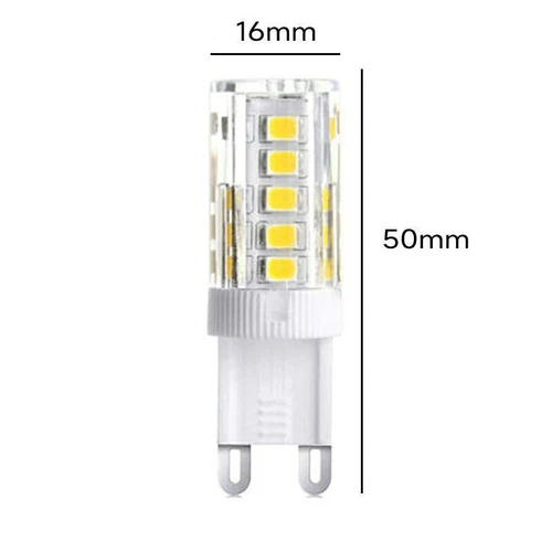 Bombilla LED G9 COB 3W 5W 7W blanco cálido bombilla led bombillas de bajo consumo socket - Imagen 12 de 24
