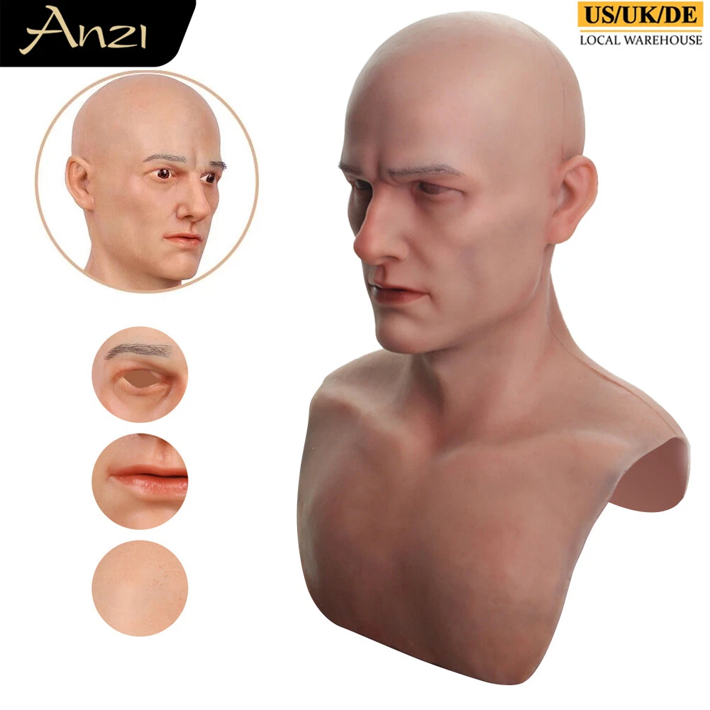 Anzi Realistic Silicone Face Mask Bell Youth Man Head Mask for Halloween Cosplay
Opens in a new wind
