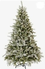 Home Decorators Collection 7.5' "Feel Real" Snowy Cambridge Tree