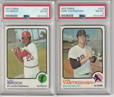 1973 Topps Baseball PSA 3-8 Centered Undergraded New Slab MR24 U Chose Set Break